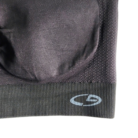 NWT Champion C9 DuoDry Max Black Sports Bra Medium Support Cross Straps Sz M - Picture 3 of 13